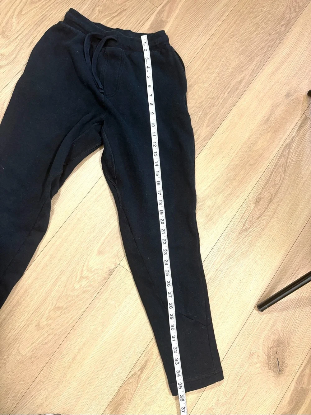 Alo Yoga Urban Moto Joggers Womens S Black Ribbed Knee Zip Pocket Sweatpants